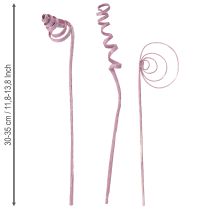 Artikel Sukkerrørsspiral Sukkerrørskegle Sukkerrørssortiment Bær 30cm 75 stk