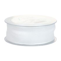 Artikel Chiffon bånd organza bånd dekorative bånd organza hvid 40mm 20m