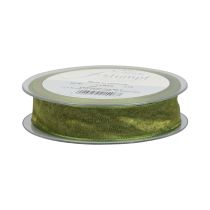 Artikel Chiffon bånd organza bånd dekorationsbånd organza grøn 15mm 20m