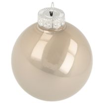 Artikel Juletræskugle glas pink creme Ø60mm 24 stk