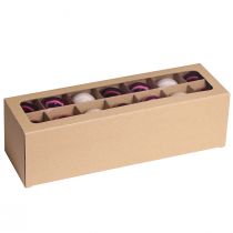 Artikel Juletræskugler glastrækugler Berry Mix Ø5cm 24 stk Berry pink beige creme skinnende