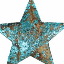 Artikel Kokosstjerne blå 5cm 50stk spredte stjerner borddekoration