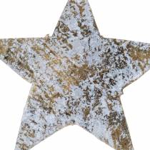 Artikel Kokosnødestjerne hvidgrå 5 cm 50stk Adventstjerner scatter dekoration