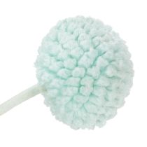 Artikel Tørrede Craspedia-blomster, dekorativ buket til stue, borddekoration, bryllup, 55 cm, 20 stk.