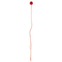 Artikel Tørrede Craspedia-blomster, farvede, med lange stilke, 55 cm, 20 stk.