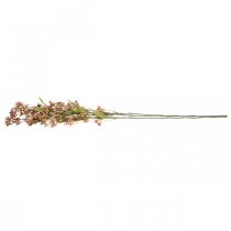 Artikel Dekorativ gren med blomster kunstig pink Daphne gren 110cm 3stk