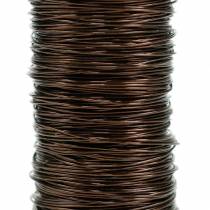 Deco emaljeret tråd Ø0,30mm 30g/50m brun