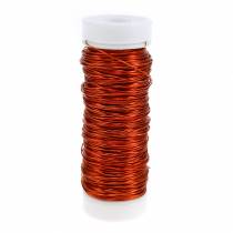 Deco Emaljeret Tråd Orange Ø0,30mm 30g/50m