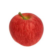 Dekorativ æble rød Realtouch 6cm