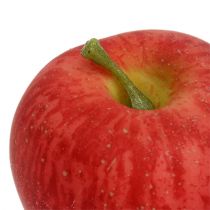 Dekorativ æble rød Realtouch 6cm