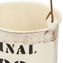 Artikel Dekorativt bøttehåndtag &quot;Original 1982&quot; Creme Ø12/10cm 2×2-sæt