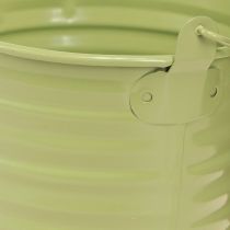 Artikel Dekorativ spand Metal Plantepottegreb 4 Farver Ø11cm 8 Stk