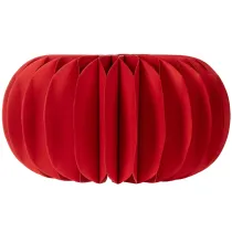 Artikel Papirdekoration honeycomb papir græskar rundt moderne borddekoration 24 cm 4 stk.