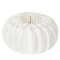 Artikel Papirdekorationskugle, moderne græskardekoration, honeycomb-papir, 34 cm, 2 stk.