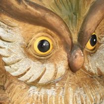 Artikel Dekorativ ugle dekorativ figur håndmalet efterårsdekoration polyresin H14cm