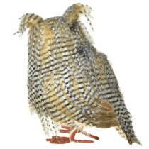 Artikel Dekorativ ugle, efterår, skovdyr, vinterdekoration H27cm