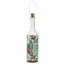 Artikel Deco flaske LED flamingo 37,5cm varm hvid 2stk