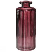 Artikel Dekorative flasker glas retro mini vaser Berry H13cm 6 stk