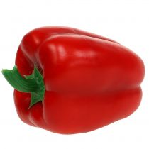 Deco vegetabilsk rød peber H10cm