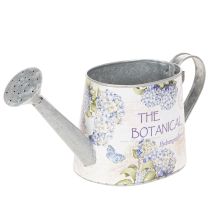 Artikel Dekorativ vandkande hortensia metal vintage blomster 30x11x14,5cm