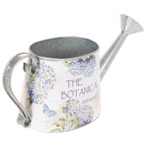 Artikel Dekorativ vandkande hortensia metal vintage blomster 30x11x14,5cm