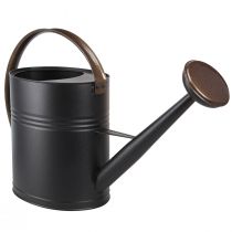 Artikel Dekorativ vandkande metal sort olivengrøn dyse 60x19x38cm