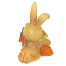 Artikel Påskehare Dekorationsfigurer med Gulerod – 3 stk., 6 cm