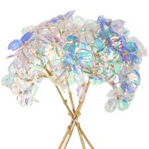 Artikel Dekorativ hortensia iriserende kunstig blomst jul 27 cm 4 stk.