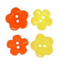 Artikel Dekorative knapper Ø1,5cm farverige 200 stk