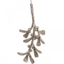 Deco mistelten vedhæng, juletræsdekoration 16,5cm