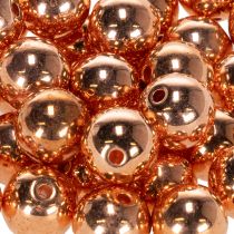 Artikel Dekorative perler kobber metallic 14mm 35 stk