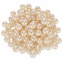 Artikel Dekorative perler Ø10mm champagne 115 stk