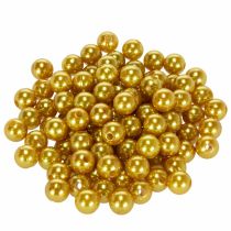 Artikel Dekorative perler Ø10mm guld 115 stk