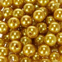 Artikel Dekorative perler Ø10mm guld 115 stk