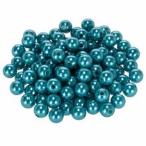 Artikel Dekorative perler Ø10mm turkis 115 stk