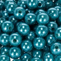 Artikel Dekorative perler Ø10mm turkis 115 stk