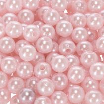 Artikel Dekorative perler Ø8mm lyserøde 250 stk.
