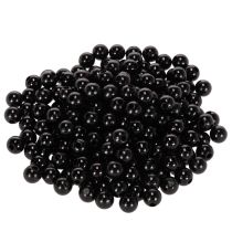 Artikel Dekorative perler Ø8mm sorte 250 stk.