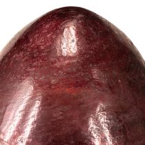 Artikel Dekorativ svampe rød stor glas efterårsdekoration Ø14cm H23cm
