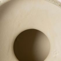 Artikel Dekorativ keramikskål, creme grågrøn, Ø20 cm, H16 cm