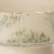 Artikel Dekorativ keramikskål, creme grågrøn, Ø20 cm, H16 cm
