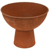 Artikel Dekorativ skål med fodkopskål rustmetal Ø20,5cm 2stk