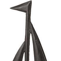 Artikel Dekorativ Sejlbåd Træ Metal i Natursort H30,5cm