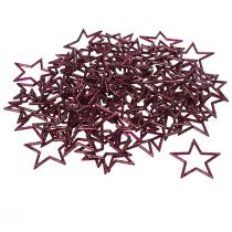 Artikel Dekorativ Star Berry Glitter Bordpynt Jul 4,5cm 120 stk