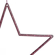 Artikel Deco Star Berry julepynt til ophæng Ø18cm 8 stk