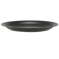 Artikel Dekorativ tallerken metalskål dekorativ tallerken antracit Ø26cm 5 stk