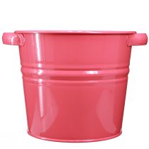 Artikel Dekorative potte pink metal urtepottegreb 31x26x 21,5cm