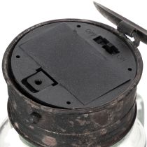 Artikel Dekorativt drikkeglas med LED-lampe Ø8cm H16cm