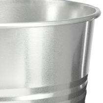 Artikel Dekorativ vase metal konisk gulvvase sølv H 49cm 18L