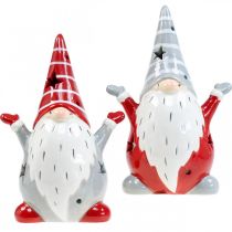 Artikel Deco Gnome Fyrfadsstage Jul H18cm 2stk